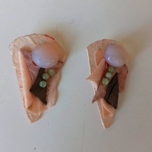 Custom made earrings.